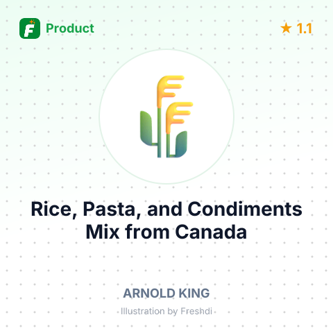 Rice, Pasta, and Condiments Mix – summary card, no photo uploaded yet