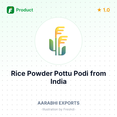 Rice Powder Pottu Podi – summary card, no photo uploaded yet