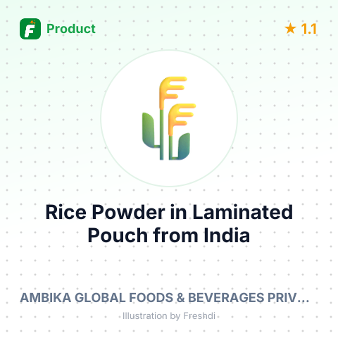 Rice Powder in Laminated Pouch – summary card, no photo uploaded yet