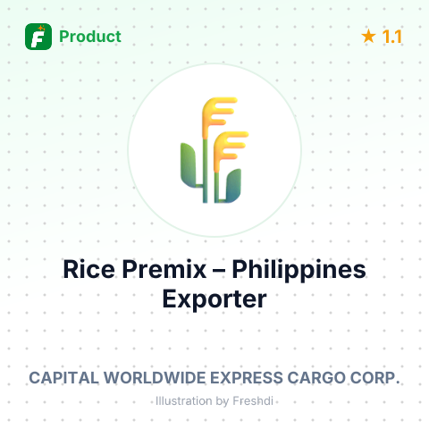 Rice Premix – summary card, no photo uploaded yet