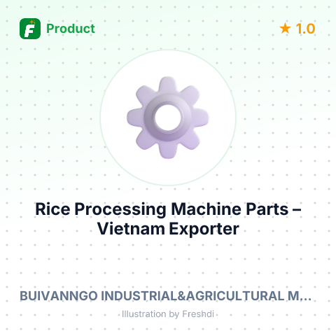 Rice Processing Machine Parts – summary card, no photo uploaded yet