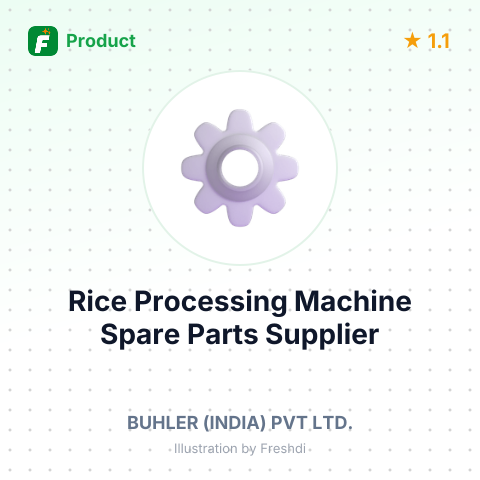 Rice Processing Machine Spare Parts – summary card, no photo uploaded yet