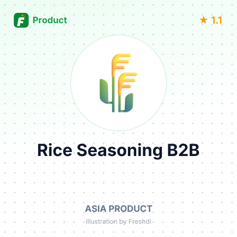 Rice Seasoning Based on Dried Sea Algae – summary card, no photo uploaded yet