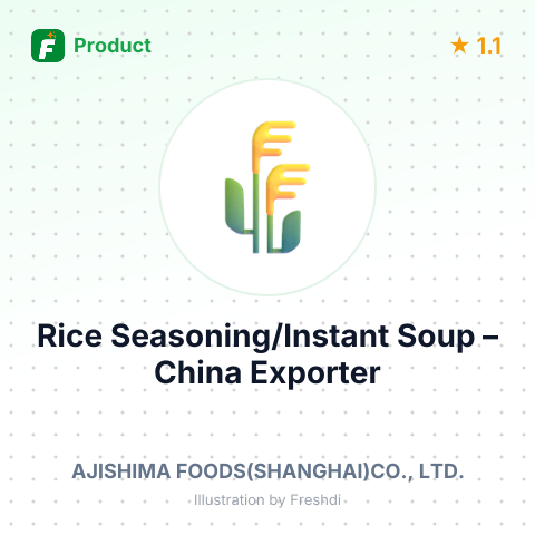 Rice Seasoning/Instant Soup – summary card, no photo uploaded yet