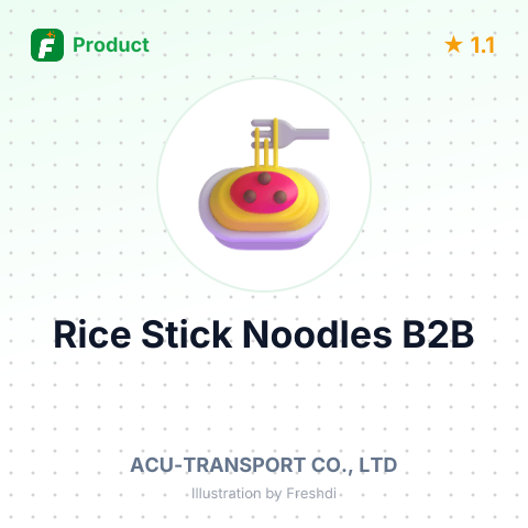 Rice Stick Noodles 1 mm – summary card, no photo uploaded yet