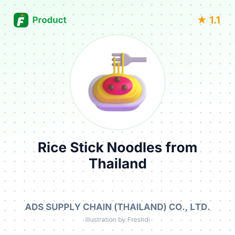 Rice Stick Noodles – summary card, no photo uploaded yet