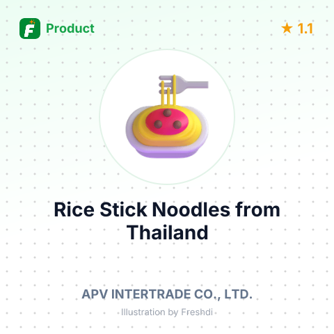 Rice Stick Noodles – summary card, no photo uploaded yet