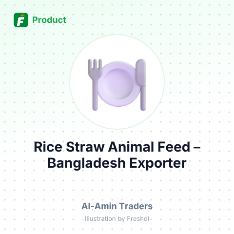 Rice Straw Animal Feed – summary card, no photo uploaded yet