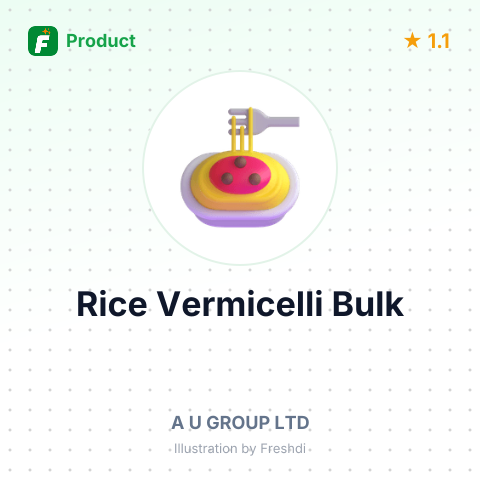 Rice Vermicelli Napkins – summary card, no photo uploaded yet