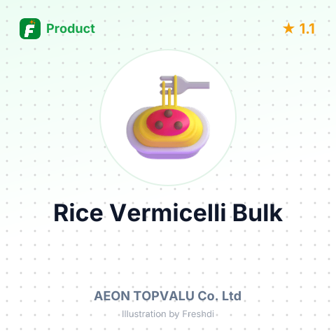 Rice Vermicelli with Minced Meat Flavor – summary card, no photo uploaded yet