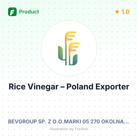 Rice Vinegar – summary card, no photo uploaded yet