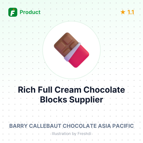 Rich Full Cream Chocolate Blocks – summary card, no photo uploaded yet