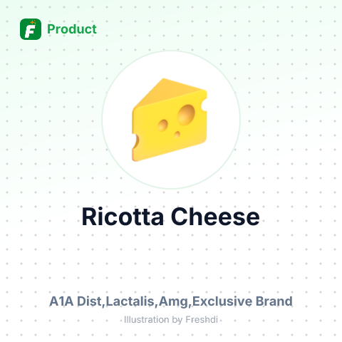 Ricotta Cheese – summary card, no photo uploaded yet
