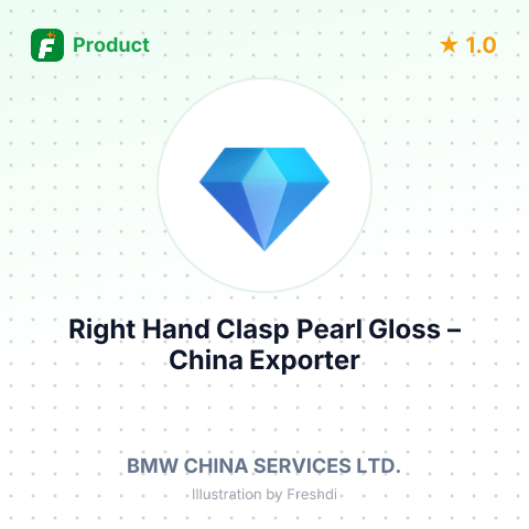 Right Hand Clasp Pearl Gloss – summary card, no photo uploaded yet
