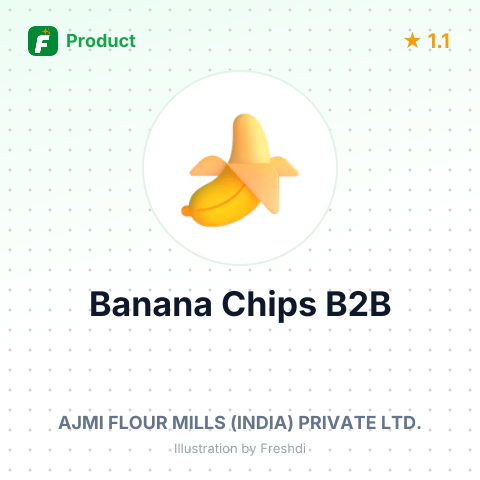 Ripe Banana Chips – summary card, no photo uploaded yet