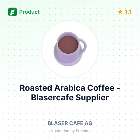 Roasted Arabica Coffee - Blasercafe – summary card, no photo uploaded yet