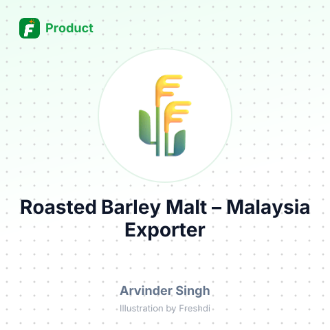 Roasted Barley Malt – summary card, no photo uploaded yet