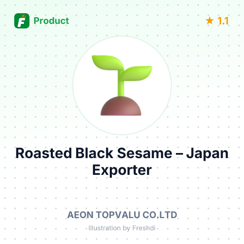 Roasted Black Sesame – summary card, no photo uploaded yet
