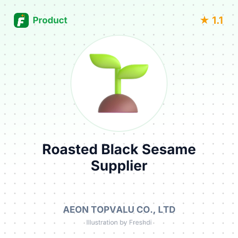 Roasted Black Sesame – summary card, no photo uploaded yet