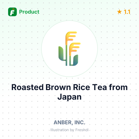 Roasted Brown Rice Tea – summary card, no photo uploaded yet