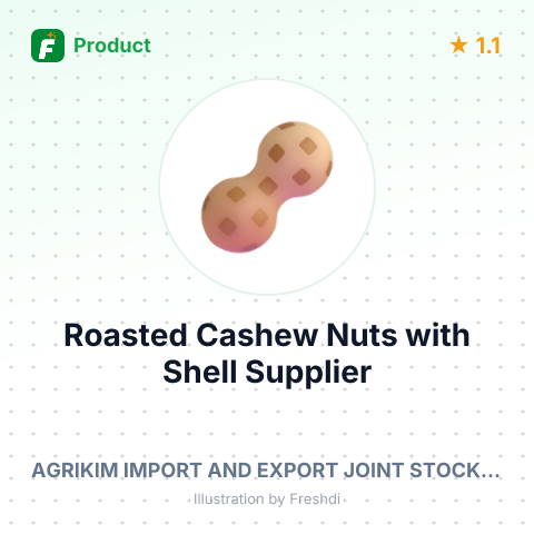 Roasted Cashew Nuts with Shell – summary card, no photo uploaded yet