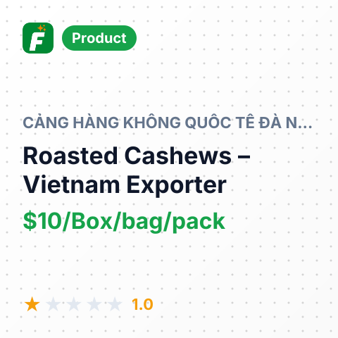 Roasted Cashews – summary card, no photo uploaded yet
