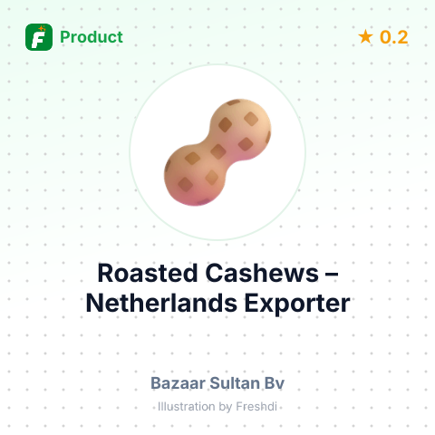 Roasted Cashews – summary card, no photo uploaded yet