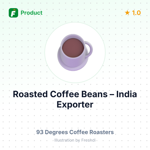 Roasted Coffee Beans – summary card, no photo uploaded yet