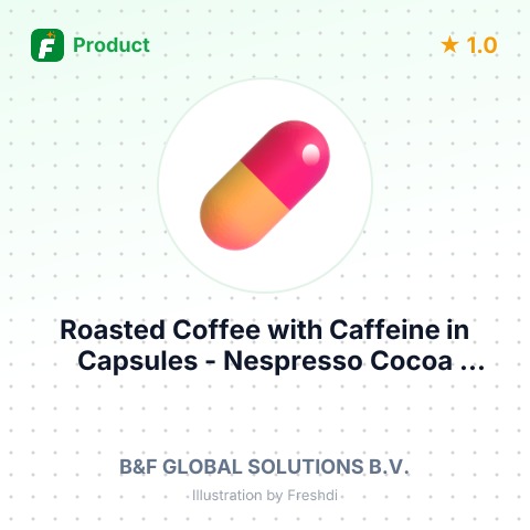 Roasted Coffee with Caffeine in Capsules - Nespresso Cocoa Truffle – summary card, no photo uploaded yet