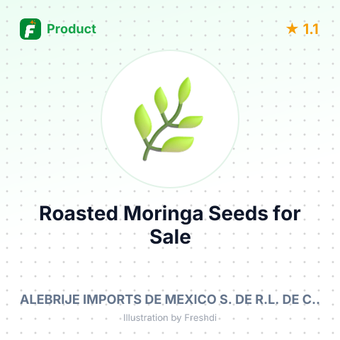 Roasted Moringa Seeds – summary card, no photo uploaded yet