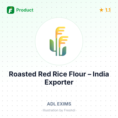 Roasted Red Rice Flour – summary card, no photo uploaded yet