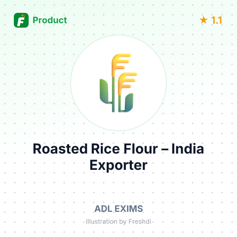 Roasted Rice Flour – summary card, no photo uploaded yet