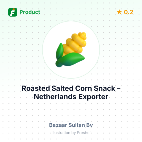 Roasted Salted Corn Snack – summary card, no photo uploaded yet