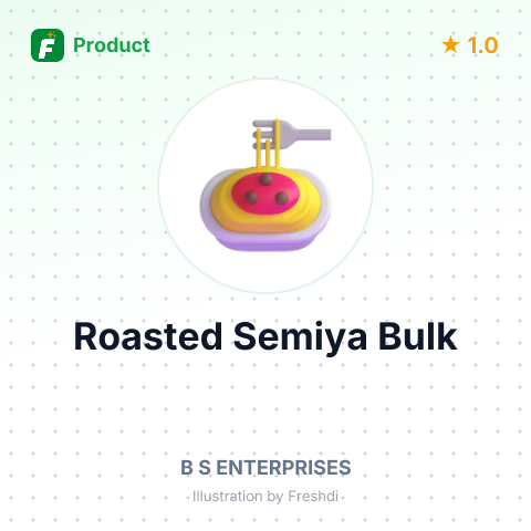 Roasted Semiya – summary card, no photo uploaded yet