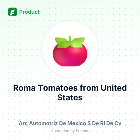 Roma Tomatoes – summary card, no photo uploaded yet