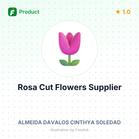 Rosa Cut Flowers – summary card, no photo uploaded yet