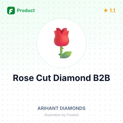 Rose Cut Diamond Pear White VS – summary card, no photo uploaded yet