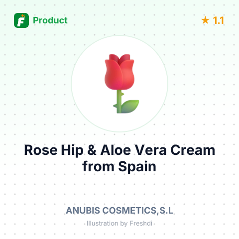 Rose Hip & Aloe Vera Cream – summary card, no photo uploaded yet