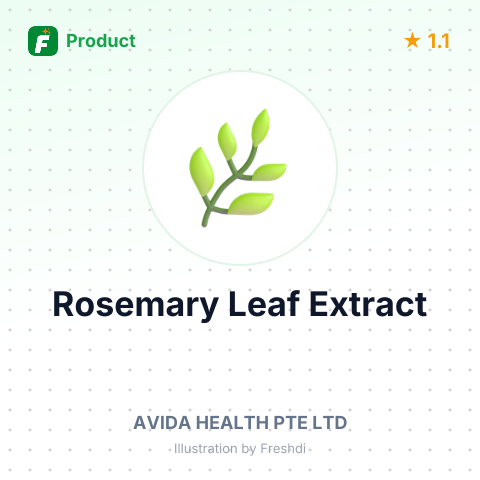 Rosemary Leaf Extract – summary card, no photo uploaded yet