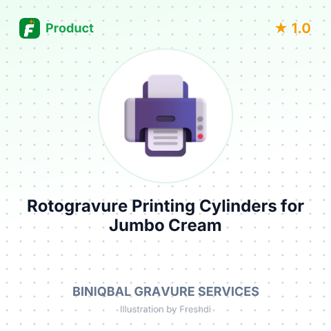 Rotogravure Printing Cylinders for Jumbo Cream Biscuits – summary card, no photo uploaded yet