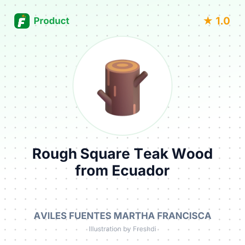 Rough Square Teak Wood – summary card, no photo uploaded yet