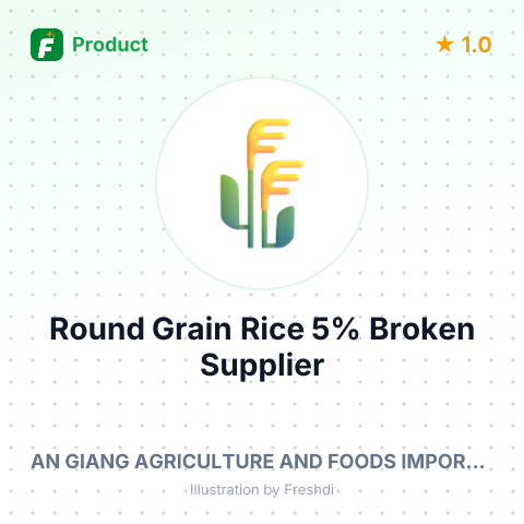 Round Grain Rice (Camolino) 5% Broken – summary card, no photo uploaded yet