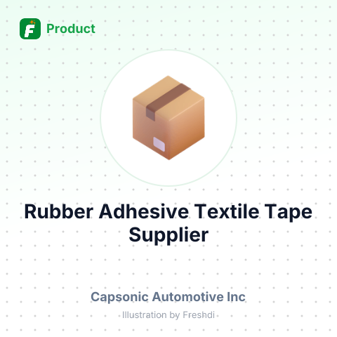 Rubber Adhesive Textile Tape – product summary card, no photo uploaded yet