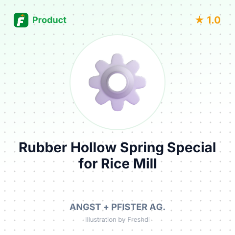 Rubber Hollow Spring Special for Rice Mill – summary card, no photo uploaded yet