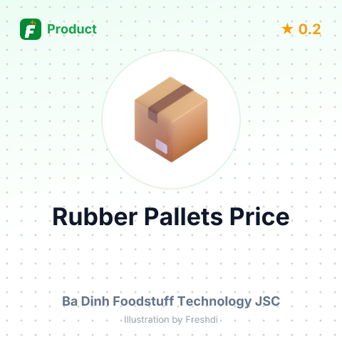Rubber Pallets and Synthetic Rubber Materials – summary card, no photo uploaded yet