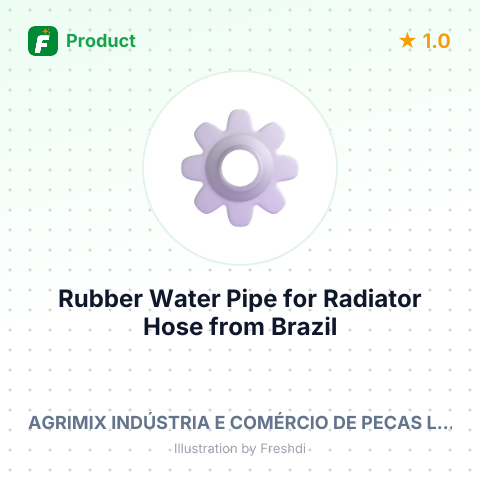 Rubber Water Pipe for Radiator Hose – summary card, no photo uploaded yet