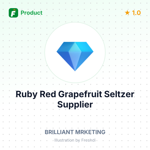 Ruby Red Grapefruit Seltzer – summary card, no photo uploaded yet