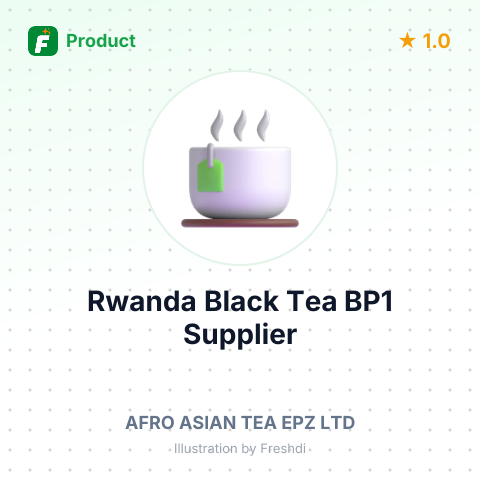 Rwanda Black Tea BP1 – summary card, no photo uploaded yet