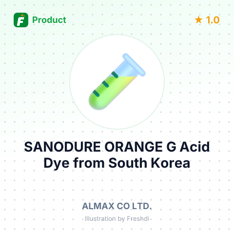 SANODURE ORANGE G Acid Dye – summary card, no photo uploaded yet