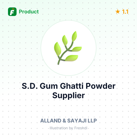 S.D. Gum Ghatti Powder – summary card, no photo uploaded yet